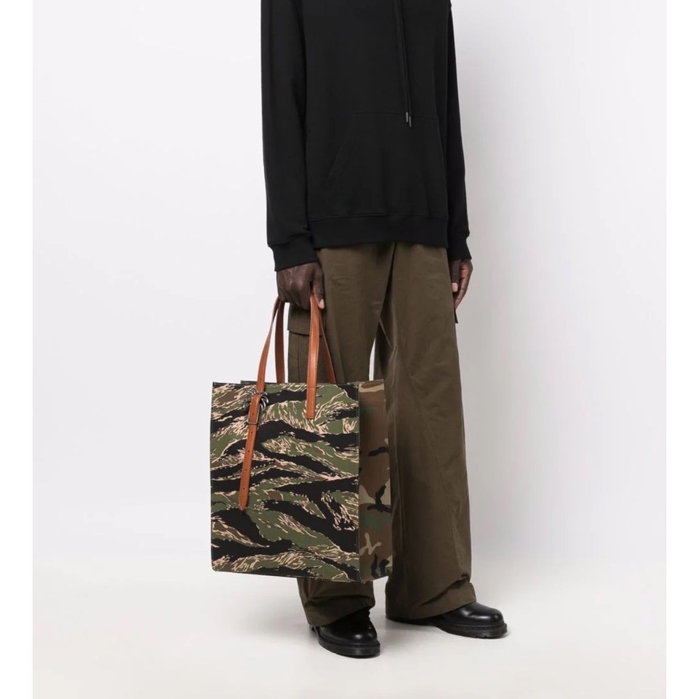 Palm Angels Jungle Print tote bag